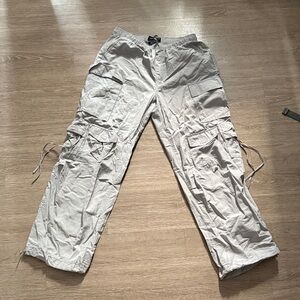 Gray Cargo Pants
